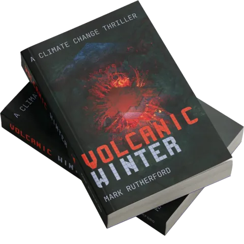 The cover of Volcanic Winter, a novel by Mark Rutherford.